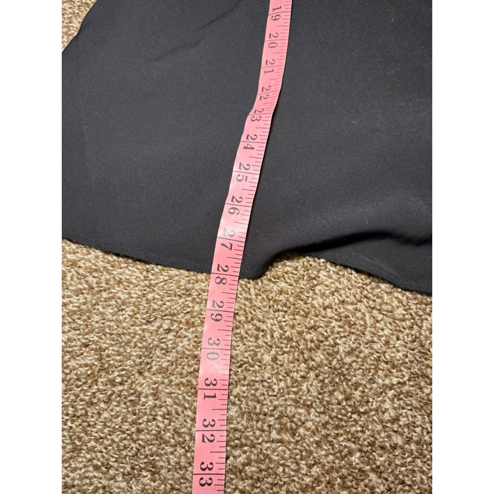 ELOQUII Black Bell Sleeve Tie Back Top Tunic Shirt Womens‎ 18 Career Minimalist - Picture 7 of 9